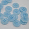Button - Pop of Colour - Pale Blue - 18mm